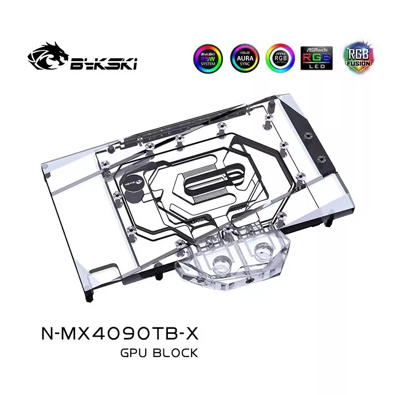 Bykski N-MX4090TB-X, pendingin - Rtx 4090 Water Block Full Cover ulasan dan harga