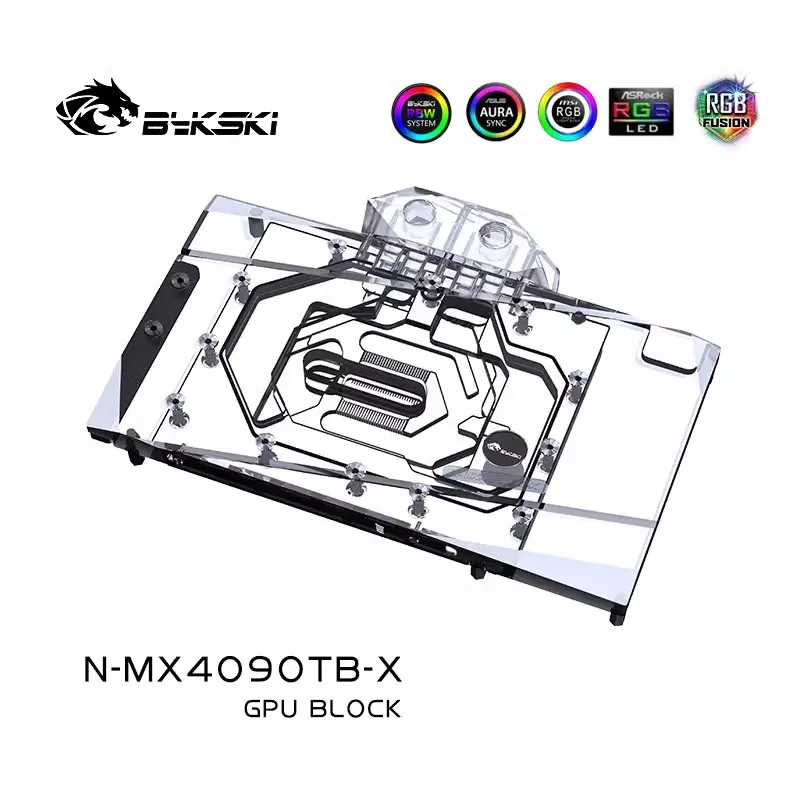 Bykski N-MX4090TB-X, pendingin - Rtx 4090 Water Block Full Cover ulasan dan harga