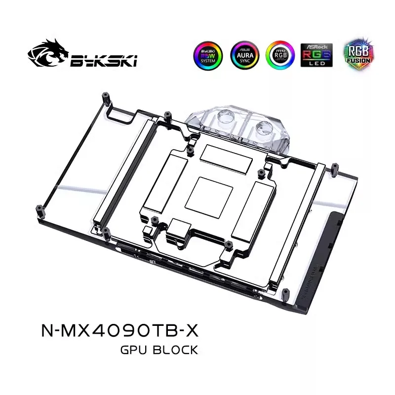 Bykski N-MX4090TB-X, pendingin - Rtx 4090 Water Block Full Cover ulasan dan harga